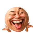 顔文字くん 13 (写実バージョン)（個別スタンプ：4）