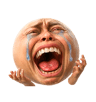 顔文字くん 13 (写実バージョン)（個別スタンプ：5）