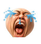 顔文字くん 13 (写実バージョン)（個別スタンプ：7）