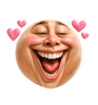 顔文字くん 13 (写実バージョン)（個別スタンプ：8）