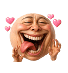 顔文字くん 13 (写実バージョン)（個別スタンプ：9）