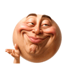 顔文字くん 13 (写実バージョン)（個別スタンプ：10）