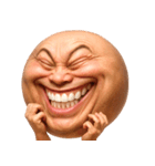 顔文字くん 13 (写実バージョン)（個別スタンプ：17）