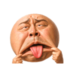 顔文字くん 13 (写実バージョン)（個別スタンプ：18）