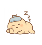 おまめ人間（個別スタンプ：40）