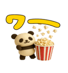 もちもち3D★洋菓子パンダの褒め（個別スタンプ：33）
