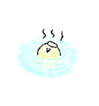 温泉ヒヨコ（個別スタンプ：9）