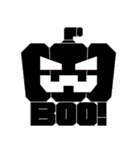 モダンライン・ハロウィンモンスターズ（個別スタンプ：30）