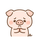 かわいいぶたのゆるふわスタンプ文字なし（個別スタンプ：2）