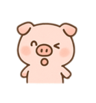 かわいいぶたのゆるふわスタンプ文字なし（個別スタンプ：3）