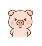 かわいいぶたのゆるふわスタンプ文字なし（個別スタンプ：5）