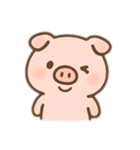 かわいいぶたのゆるふわスタンプ文字なし（個別スタンプ：14）
