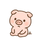 かわいいぶたのゆるふわスタンプ文字なし（個別スタンプ：15）
