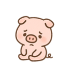かわいいぶたのゆるふわスタンプ文字なし（個別スタンプ：18）