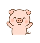 かわいいぶたのゆるふわスタンプ文字なし（個別スタンプ：25）