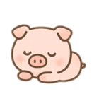 かわいいぶたのゆるふわスタンプ文字なし（個別スタンプ：29）