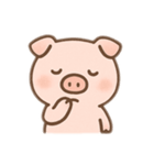 かわいいぶたのゆるふわスタンプ文字なし（個別スタンプ：31）