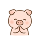 かわいいぶたのゆるふわスタンプ文字なし（個別スタンプ：32）