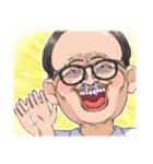 お疲れ眼鏡（個別スタンプ：5）