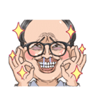 お疲れ眼鏡（個別スタンプ：6）