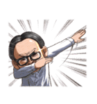 お疲れ眼鏡（個別スタンプ：14）