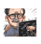 お疲れ眼鏡（個別スタンプ：27）