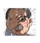 お疲れ眼鏡（個別スタンプ：28）