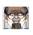 お疲れ眼鏡（個別スタンプ：30）