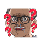 お疲れ眼鏡（個別スタンプ：32）