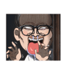 お疲れ眼鏡（個別スタンプ：39）