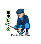 ヒッコリー・スコットのゴルフステッカー（個別スタンプ：8）