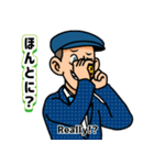 ヒッコリー・スコットのゴルフステッカー（個別スタンプ：16）