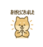 ぬくぬくこたつ柴犬さんの冬だより（個別スタンプ：26）
