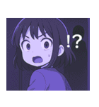 女の子と小鳥 オカルト・怪現象（個別スタンプ：13）