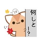 播州弁のアビシニアンとシマエナガ（個別スタンプ：8）