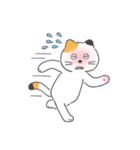 普通の三毛猫（個別スタンプ：9）