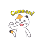普通の三毛猫（個別スタンプ：10）