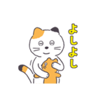 普通の三毛猫（個別スタンプ：11）