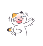 普通の三毛猫（個別スタンプ：39）