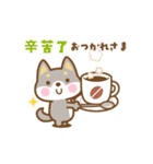 動く！柴犬さんたちの台湾語＆日本語版（個別スタンプ：3）