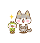 動く！柴犬さんたちの台湾語＆日本語版（個別スタンプ：9）