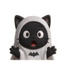 ハロウィンと黒猫のシンプルスタンプ（個別スタンプ：2）