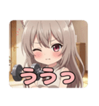 はんなりと筋トレみなみセット（個別スタンプ：26）