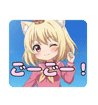 ピンク制服はちみとみなみありさ（個別スタンプ：11）