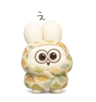 可愛すぎる冬3D太っちょうさぎ（個別スタンプ：7）