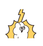 リアクションするうさちゃん 文字なしver（個別スタンプ：10）