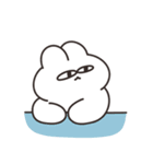 リアクションするうさちゃん 文字なしver（個別スタンプ：15）