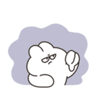 リアクションするうさちゃん 文字なしver（個別スタンプ：16）