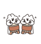 リアクションするうさちゃん 文字なしver（個別スタンプ：19）