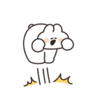 リアクションするうさちゃん 文字なしver（個別スタンプ：20）